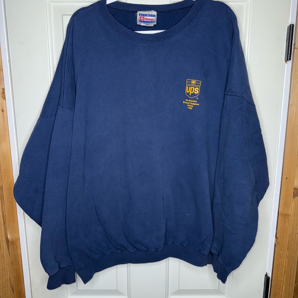 Vintage Hanes Men’s 1999 UPS Sweater Size 3XL United Parcel Service